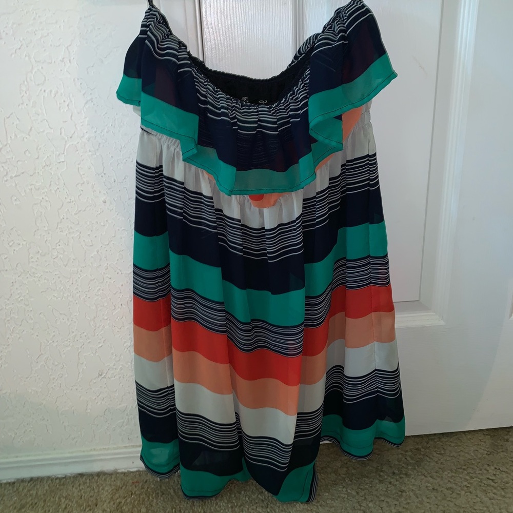 Strapless dress